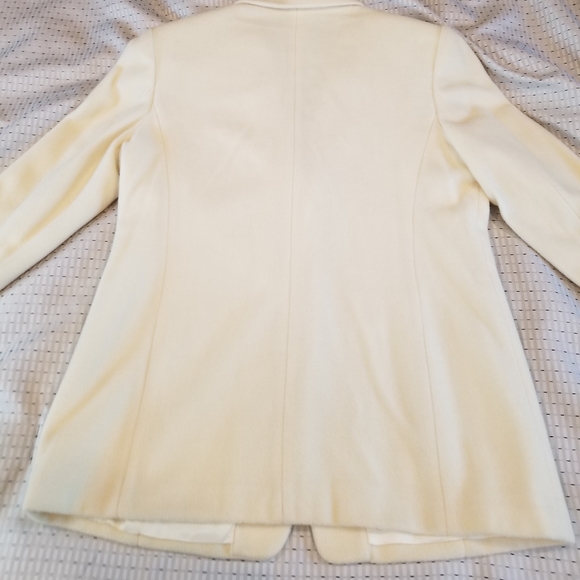 Wool Blazer by Bianca Nygård, Cream - Picture 4 of 6